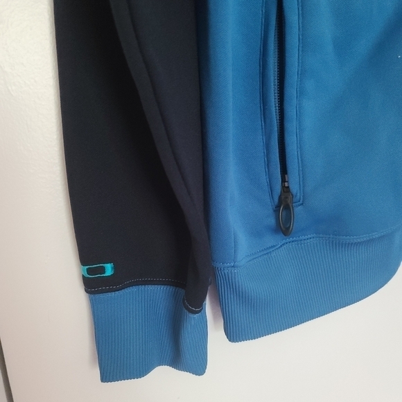 𝅺OAKLE'Y Men's Track Jacket / Zip Up Sweatshirt - Picture 2 of 4